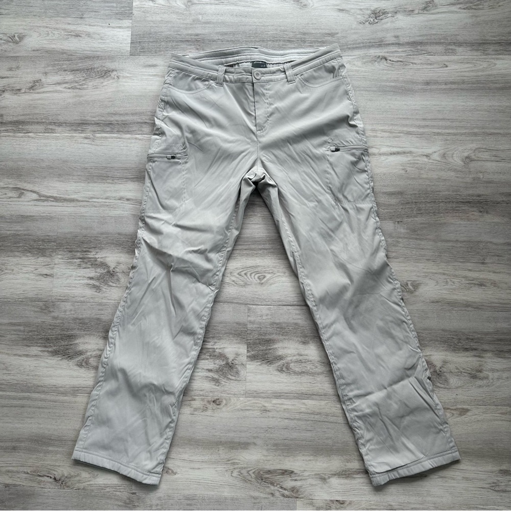 Eddie Bauer Light Tan Fleece Lined Trousers Women’s 12